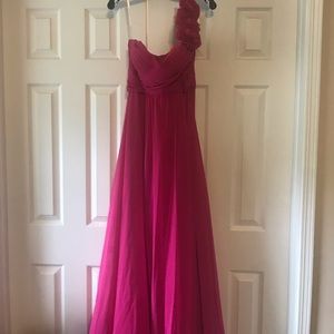 Fushia Evening/Bridesmaids Dress
